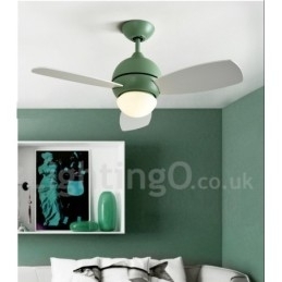 Ventilador de teto nórdico country de 34", 36" e 42"