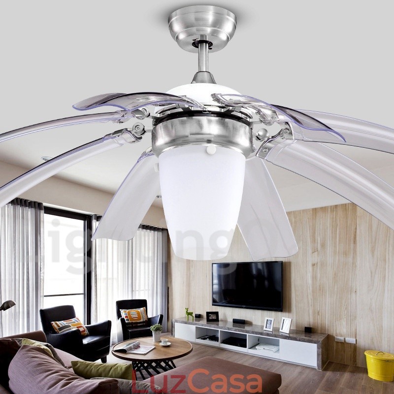 Ventilador de teto moderno contemporâneo de 42"