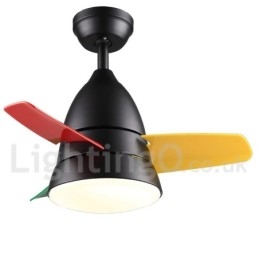Ventilador de teto moderno contemporâneo de 26"