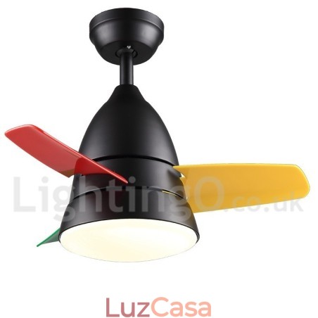 Ventilador de teto moderno contemporâneo de 26" Ventilador de teto moderno contemporâneo de 26"