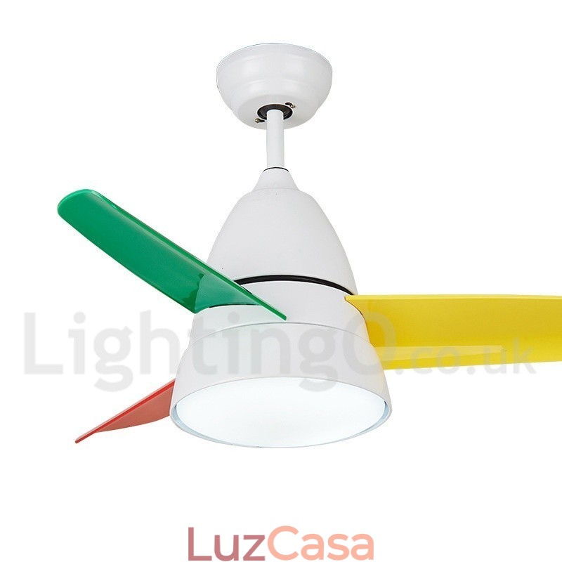Ventilador de teto moderno contemporâneo de 26"