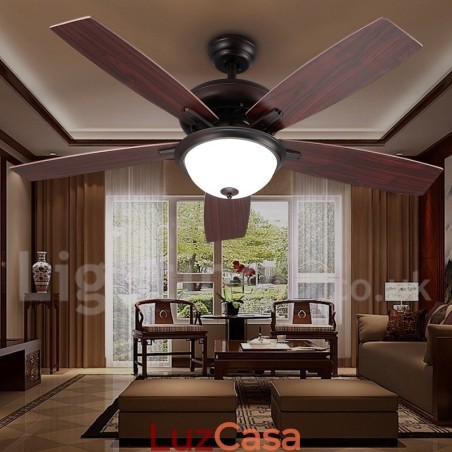 Ventilador de teto vintage Country Retro Rustic Lodge de 52" Ventilador de teto vintage Country Retro Rustic Lodge de 52"