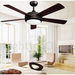 Ventilador de teto vintage estilo europeu de 52"