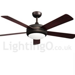 Ventilador de teto vintage estilo europeu de 52"