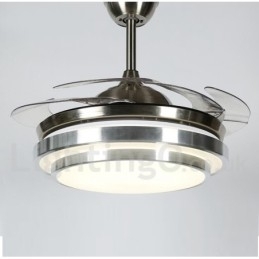 Ventilador de teto moderno contemporâneo estilo europeu de 36"