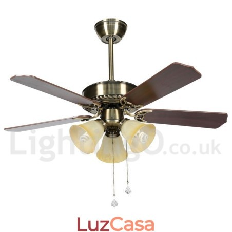 Ventilador de teto moderno contemporâneo de 42"