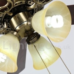 Ventilador de teto moderno contemporâneo de 42"