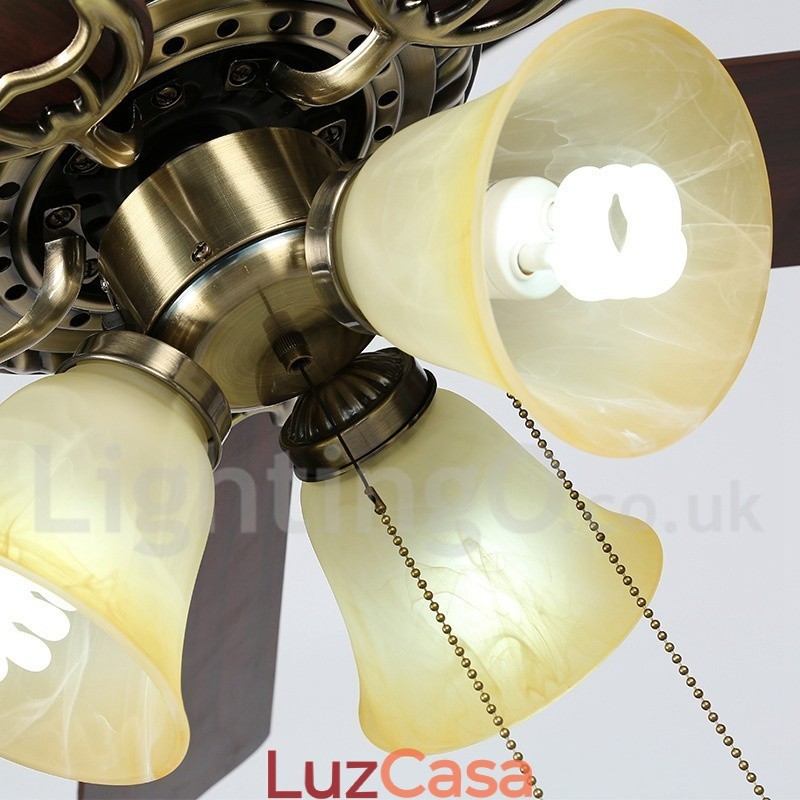 Ventilador de teto moderno contemporâneo de 42"