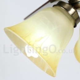 Ventilador de teto moderno contemporâneo de 42"