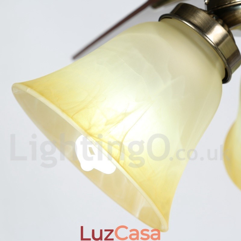 Ventilador de teto moderno contemporâneo de 42"