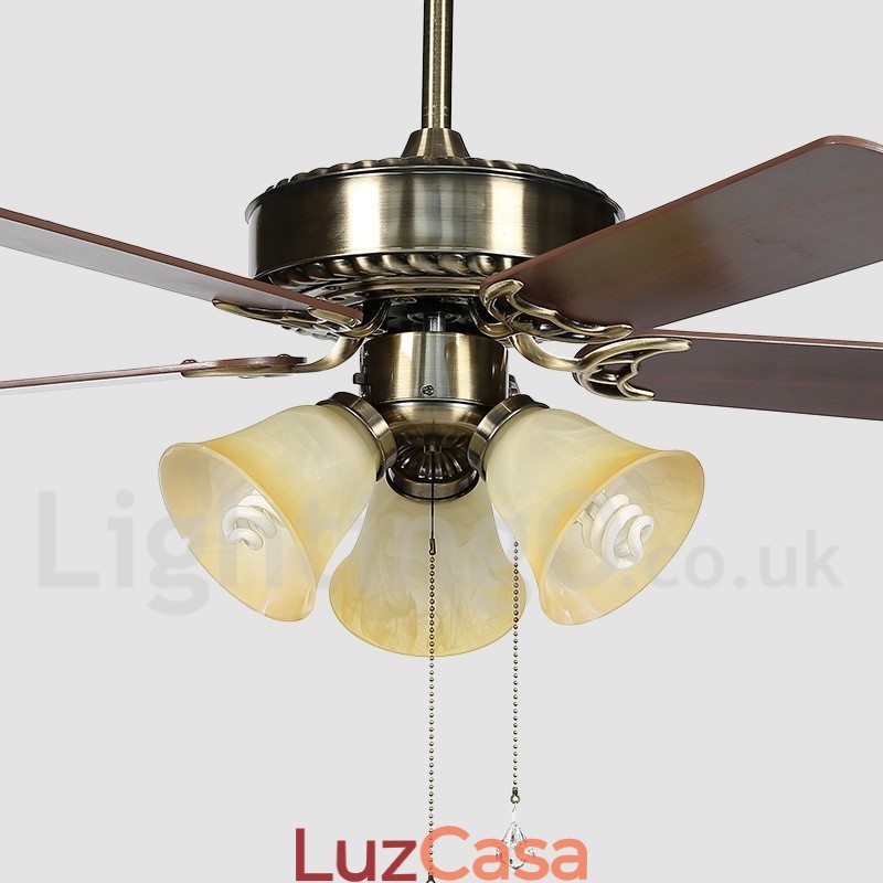 Ventilador de teto moderno contemporâneo de 42"