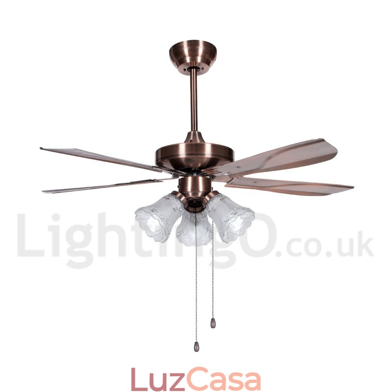 Ventilador de teto moderno contemporâneo de 42"