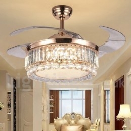 Ventilador de teto moderno contemporâneo estilo europeu de 42"