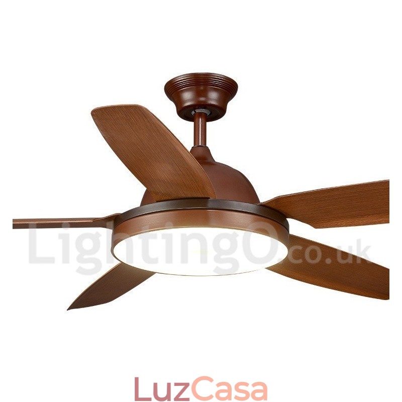 Ventilador de teto nórdico country de 56"