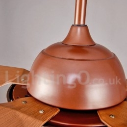 Ventilador de teto nórdico country de 56"