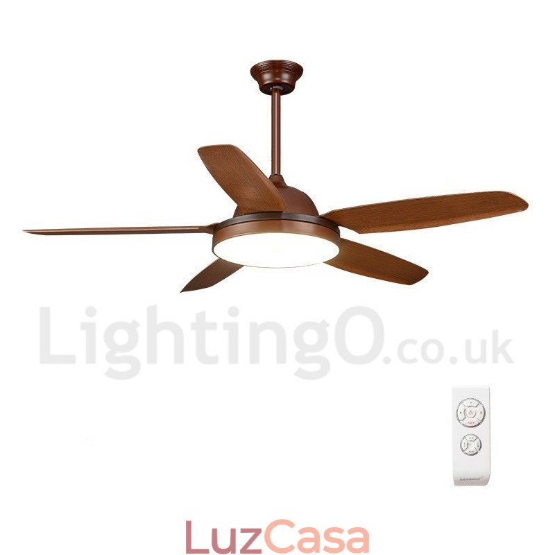 Ventilador de teto nórdico country de 56"