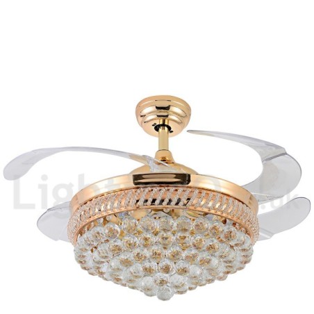 Ventilador de teto moderno contemporâneo estilo europeu de 42"