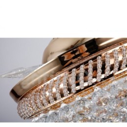 Ventilador de teto moderno contemporâneo estilo europeu de 42"