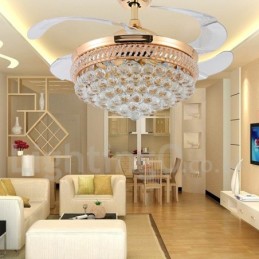 Ventilador de teto moderno contemporâneo estilo europeu de 42"