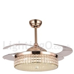 Ventilador de teto moderno contemporâneo estilo europeu de 42"