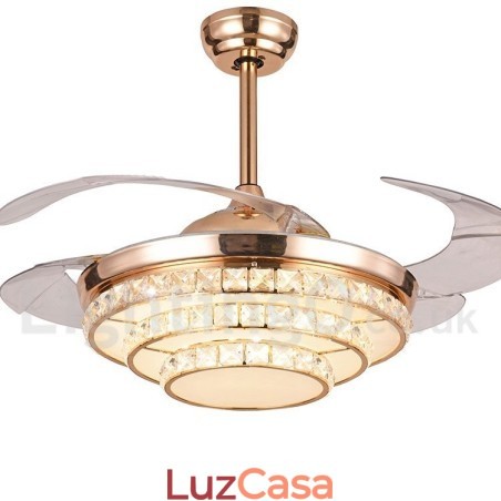 Ventilador de teto moderno contemporâneo estilo europeu de 42" Ventilador de teto moderno contemporâneo estilo europeu de 42"
