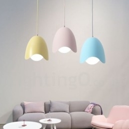 Exposição de iluminação de aço contemporânea moderna Luz pendente