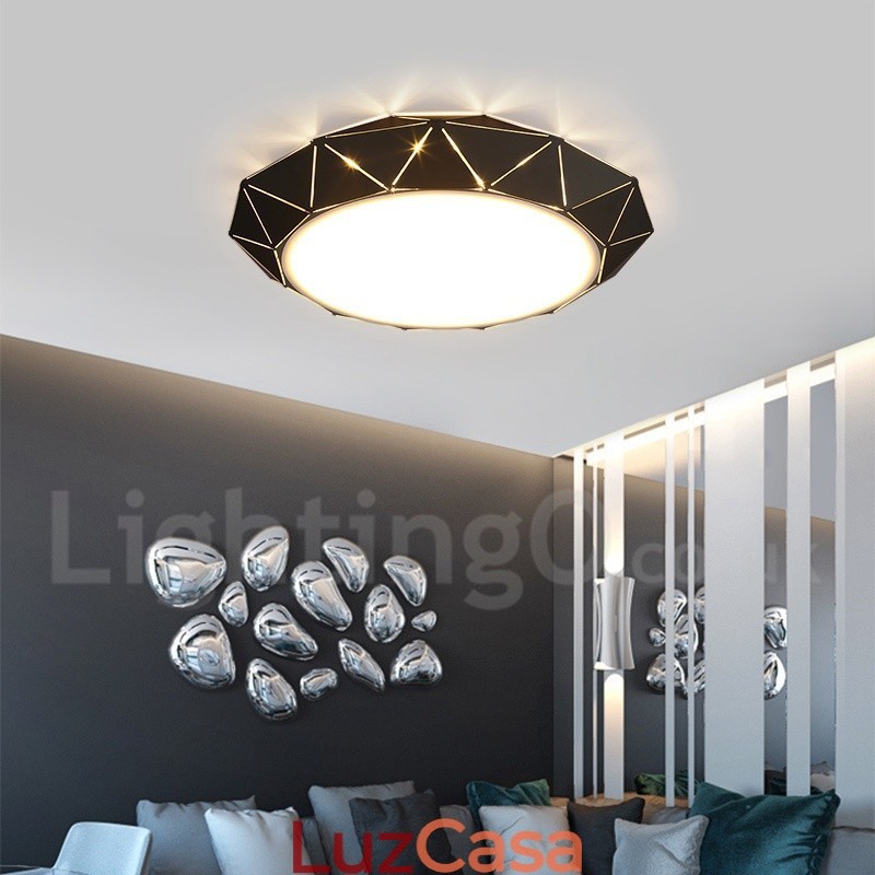 Loja de iluminação de aço contemporânea moderna Luz de teto