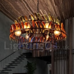 Loja de iluminação retrô Pendant Chandelier Light