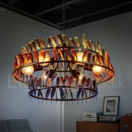 Loja de iluminação retrô Pendant Chandelier Light