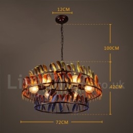 Loja de iluminação retrô Pendant Chandelier Light