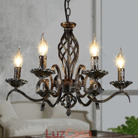 Loja de iluminação de aço estilo industrial, lustre pendente, luz Loja de iluminação de aço estilo industrial, lustre pendente, luz