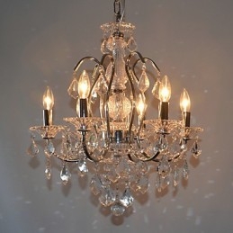 Luminária de teto com 6 luzes