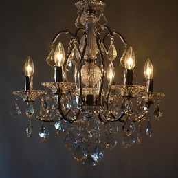 Luminária de teto com 6 luzes