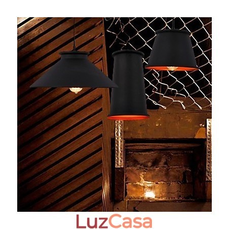 Lustre Mini Estilo Moderno Contemporâneo Metal 3 Luzes Pendentes Lustre Mini Estilo Moderno Contemporâneo Metal 3 Luzes Pendentes