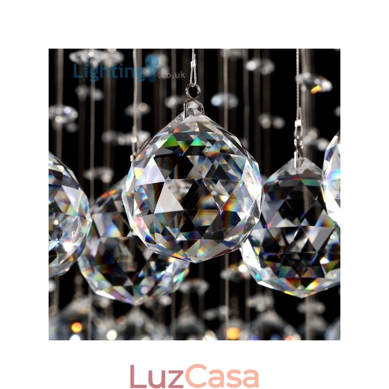 Lustre de cristal moderno ninho de pássaro luxo duplex lâmpada de teto