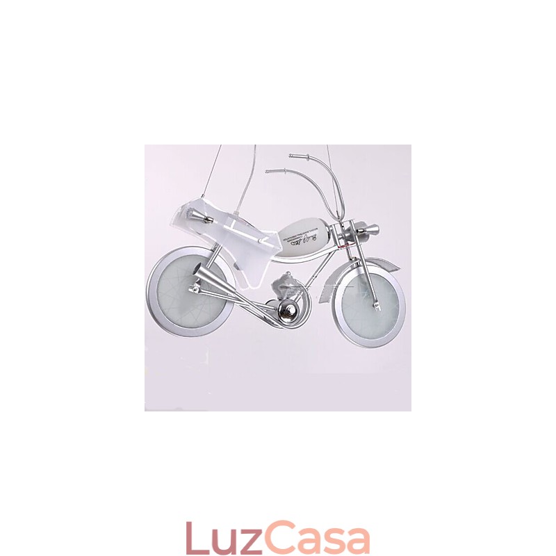 Lâmpada de motocicleta Iluminação de desenho animado Lâmpada de menino Lâmpadas infantis