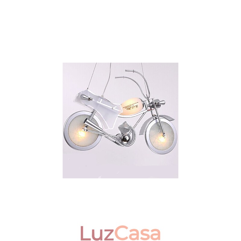 Lâmpada de motocicleta Iluminação de desenho animado Lâmpada de menino Lâmpadas infantis