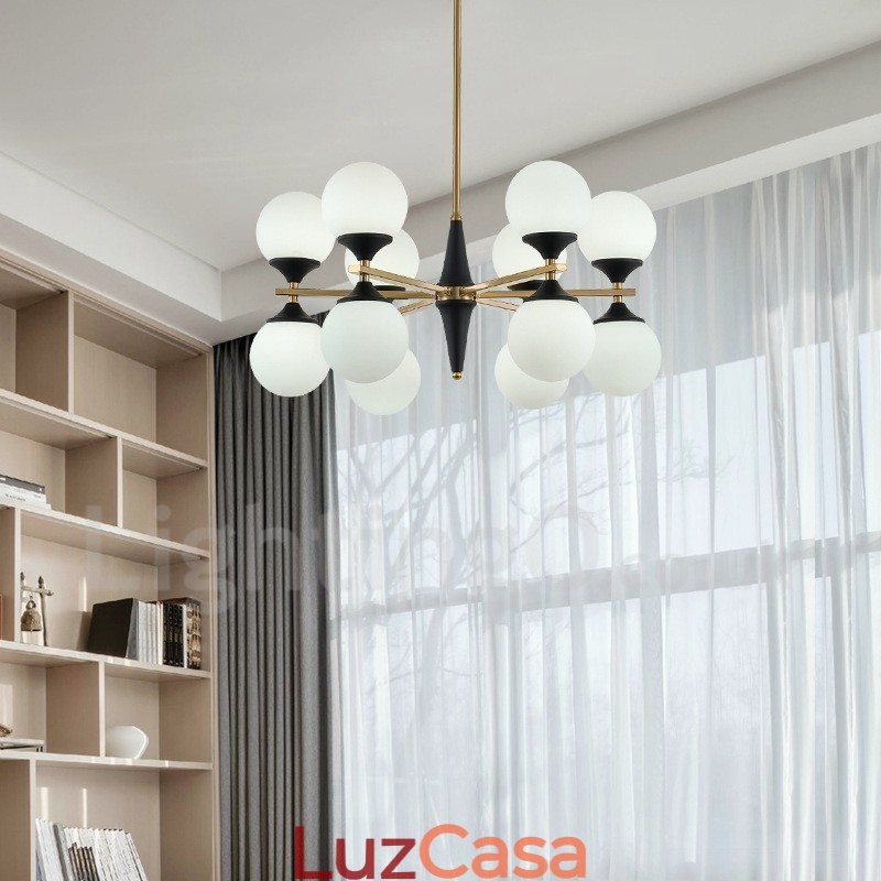 Nordic 12 Lâmpadas de Iluminação Lustre Luzes Magic Bean Lâmpada Criativa Lâmpadas