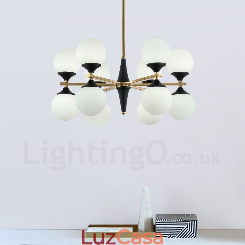 Nordic 12 Lâmpadas de Iluminação Lustre Luzes Magic Bean Lâmpada Criativa Lâmpadas