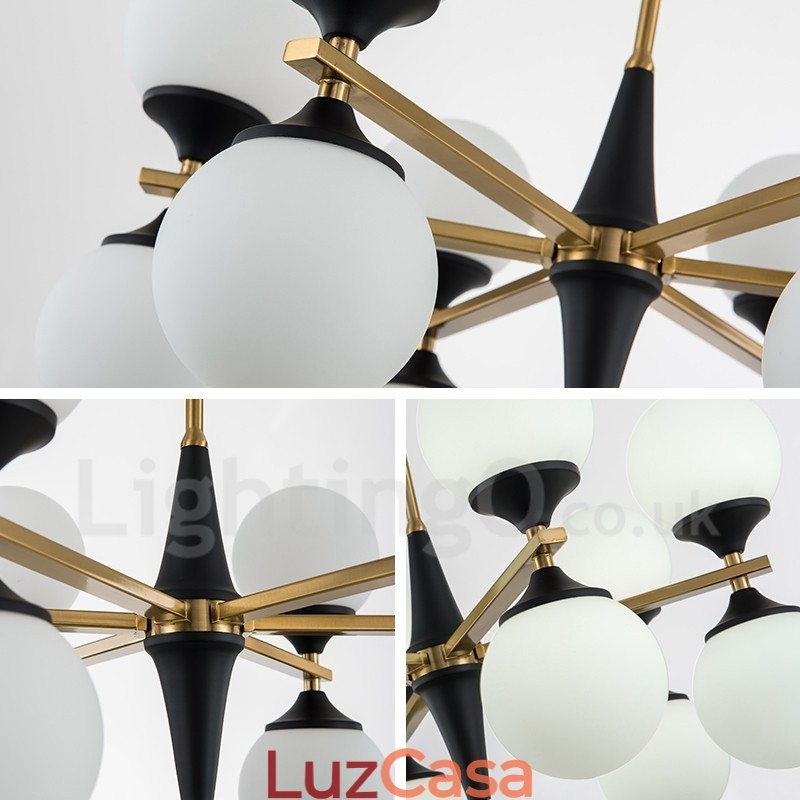Nordic 12 Lâmpadas de Iluminação Lustre Luzes Magic Bean Lâmpada Criativa Lâmpadas