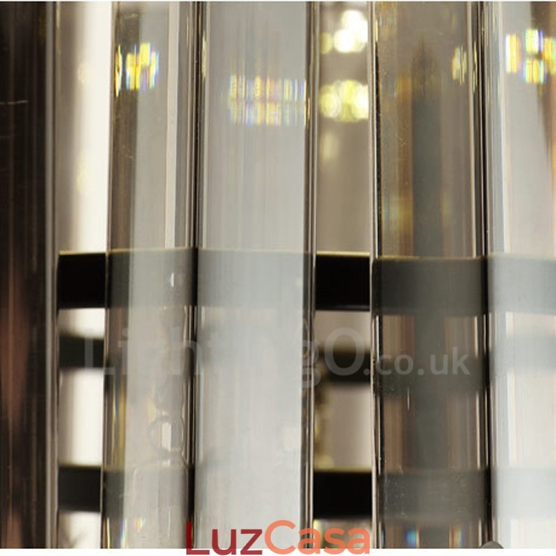 Luzes de teto de cristal contemporâneas modernas