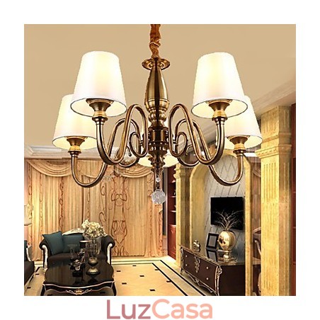 Lustre Moderno Contemporâneo Metal