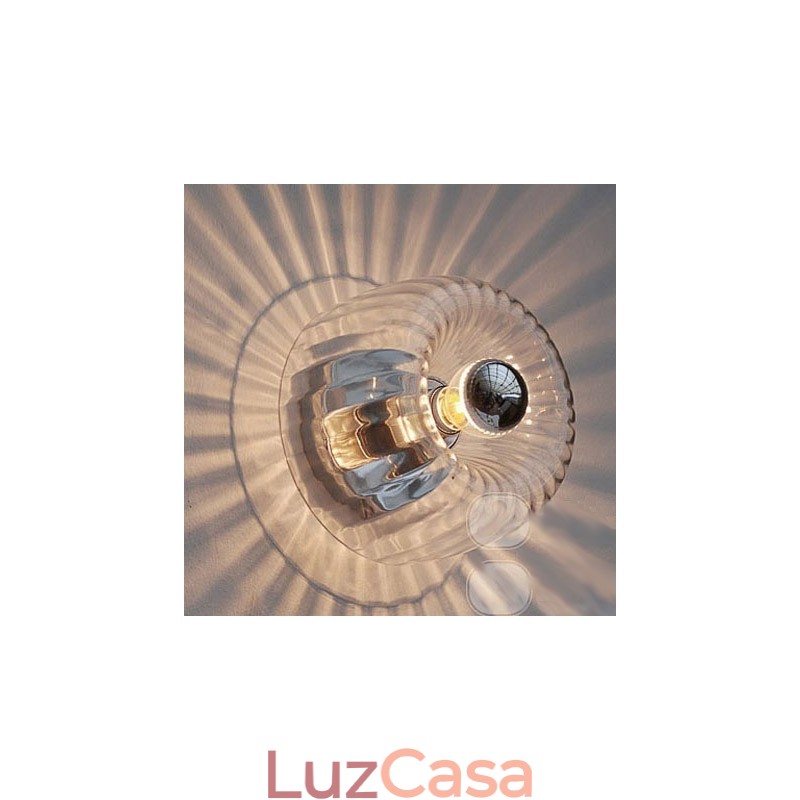 Arandelas de parede de lâmpada sem sombras Luz de teto contemporânea moderna