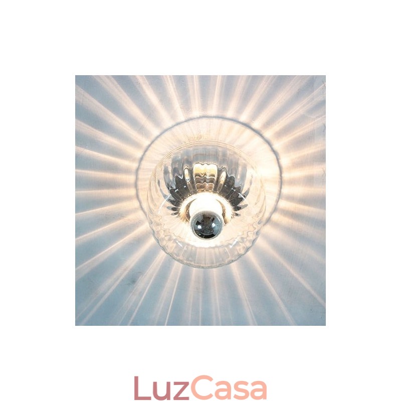 Arandelas de parede de lâmpada sem sombras Luz de teto contemporânea moderna