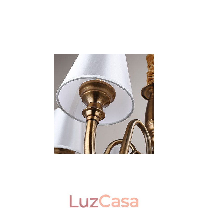 Lustre Moderno Contemporâneo Metal