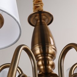 Lustre Moderno Contemporâneo Metal