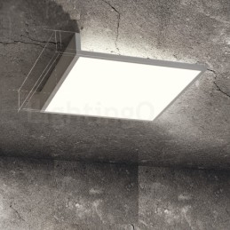 Luminária de teto embutida nórdica