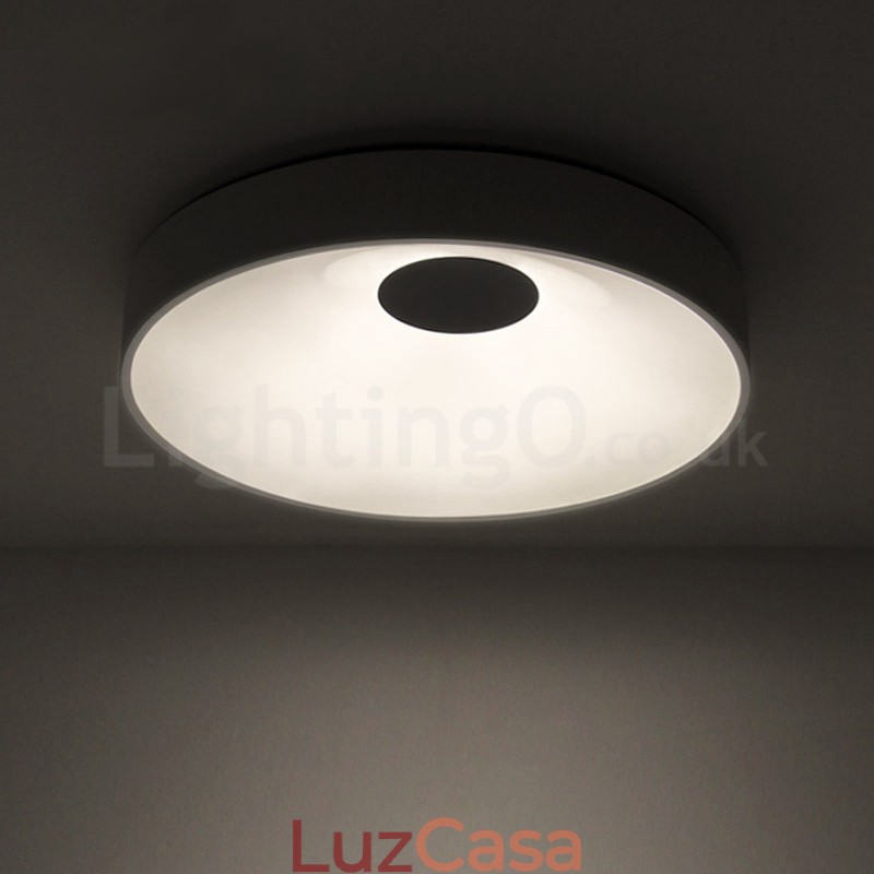 Luzes de teto de montagem embutida em formato redondo e moderno