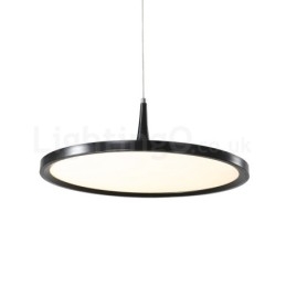 Luminária pendente de cabeça única estilo nórdico ultrafina