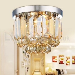 Luzes de teto de cristal modernas embutidas